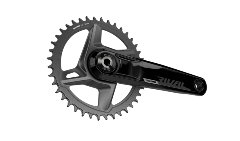 SRAM Rival 1X Crankset DUB Wide 172.5mm 40T - BB Not Included -2